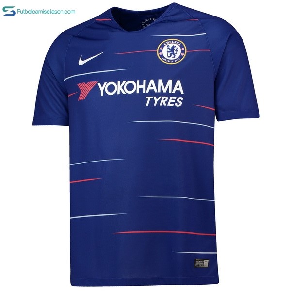Tailandia Camiseta Chelsea 1ª 2018/19 Azul